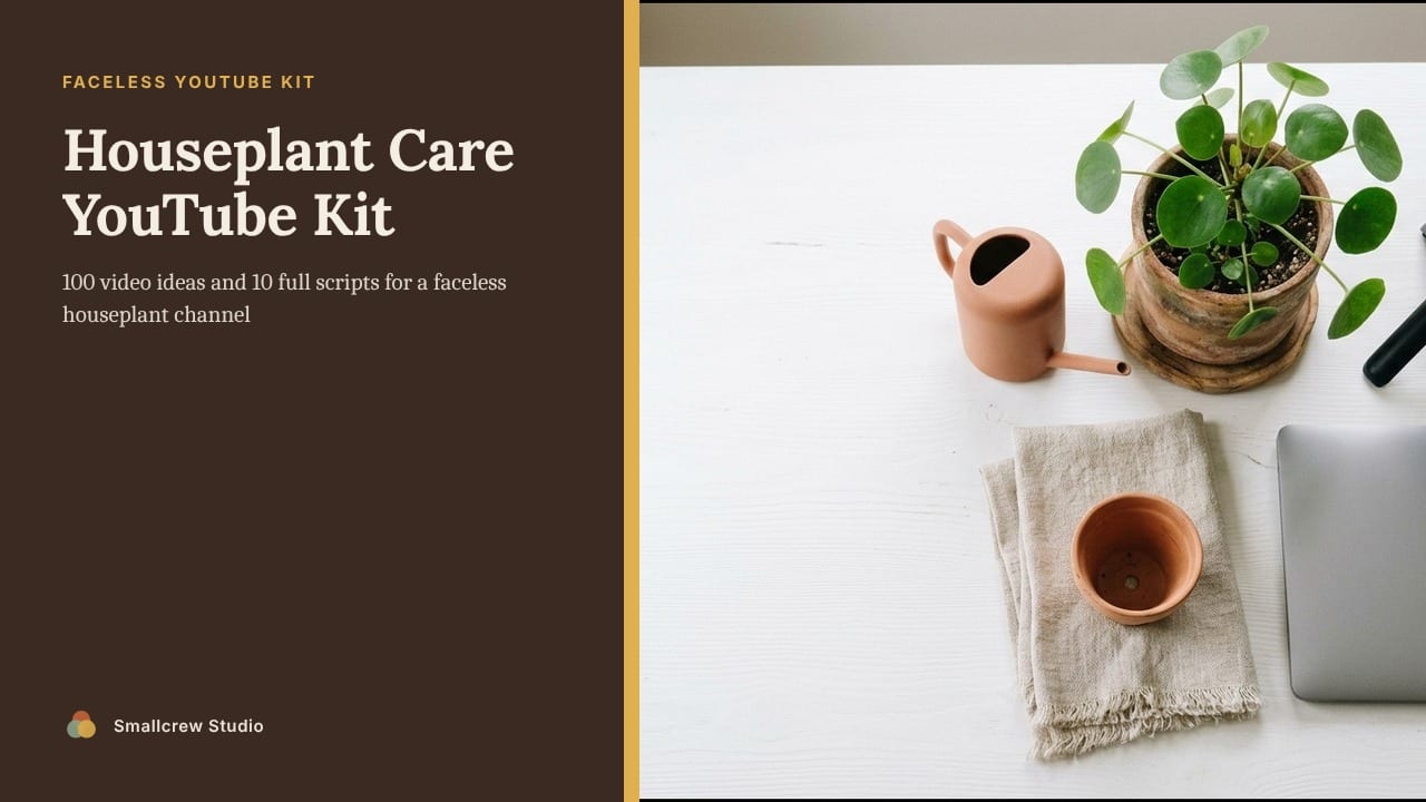 Cover of Houseplant Care YouTube Kit