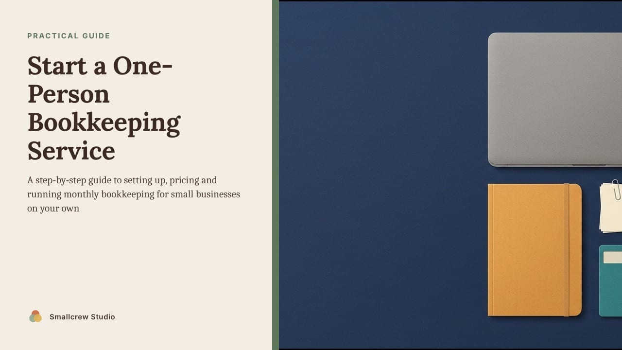 Cover of Start a One-Person Bookkeeping Service